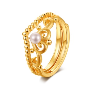 千叶珠宝 黄金戒指
