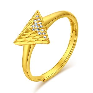 戴玫雅 三角形戒指